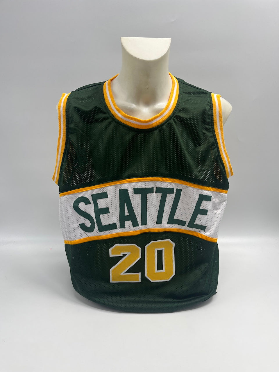 Seattle SuperSonics Jersey Gary Payton signiert NBA Basketball COA XL