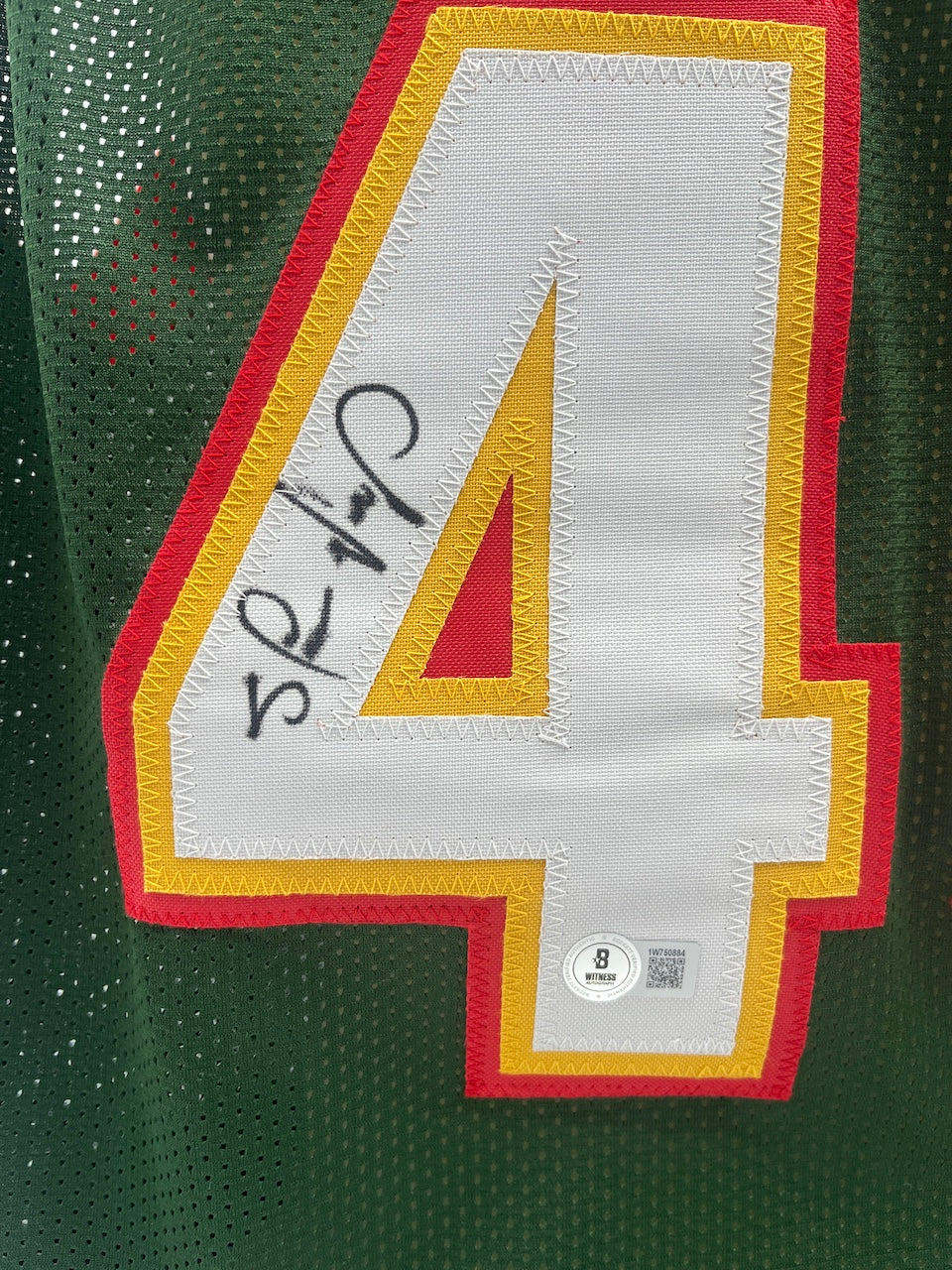 Seattle SuperSonics Jersey Shawn Kemp signiert NBA Basketball COA XL