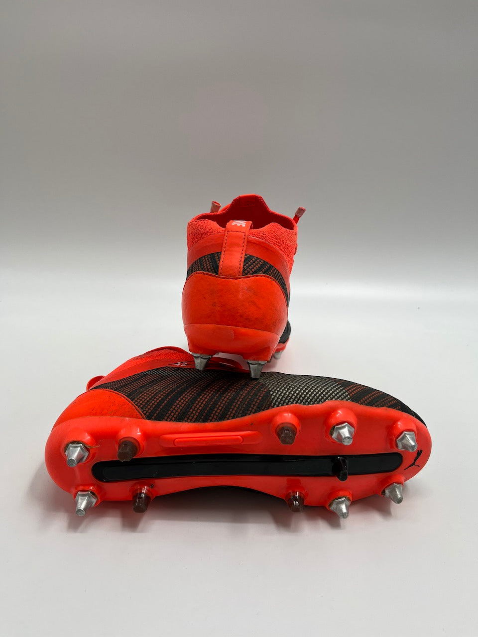 Matchworn soccer shoes Xaver Schlager signed Puma Coa