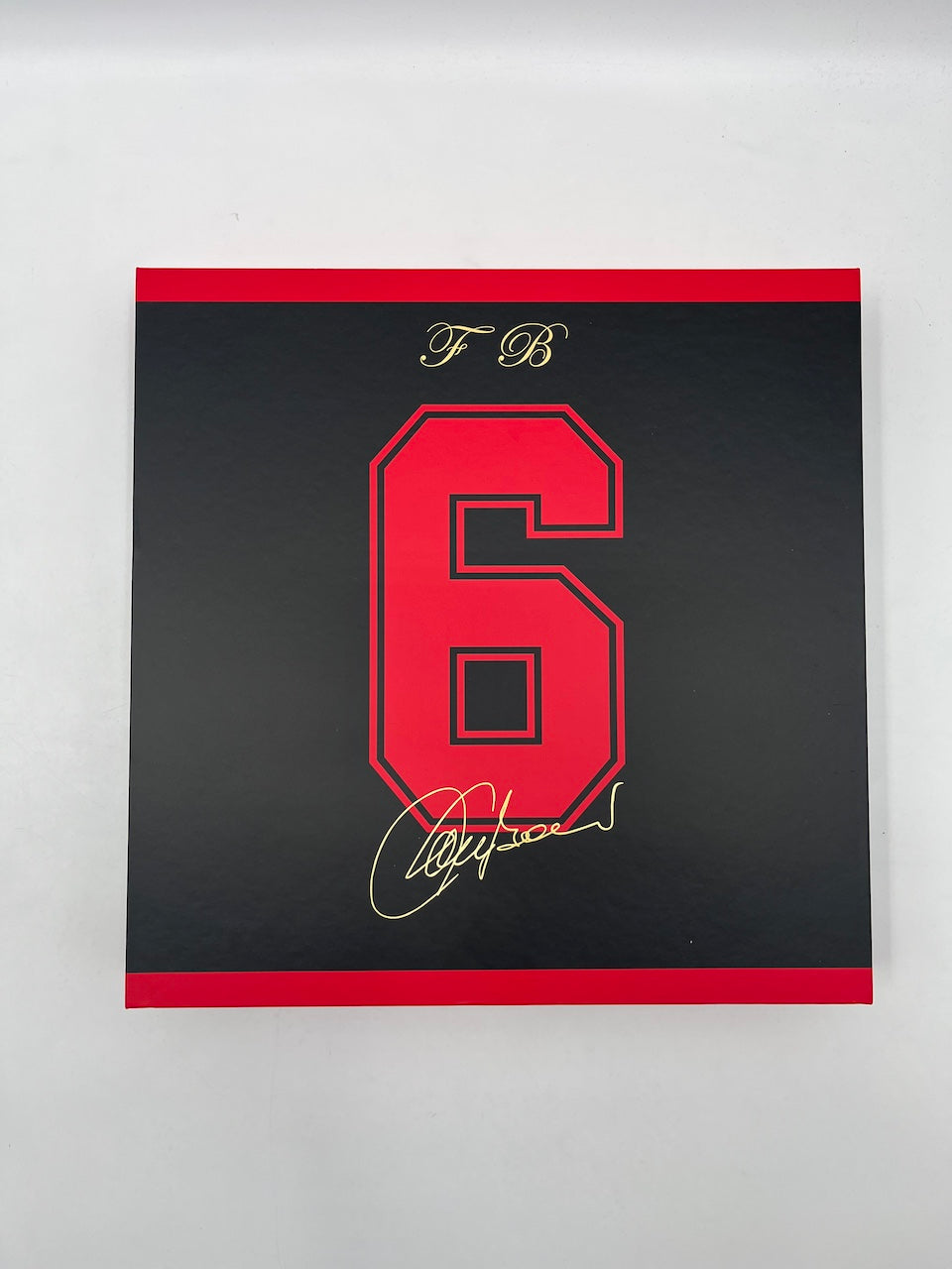 Kapitänsbinde Franco Baresi signiert im Rahmen AC Mailand COA