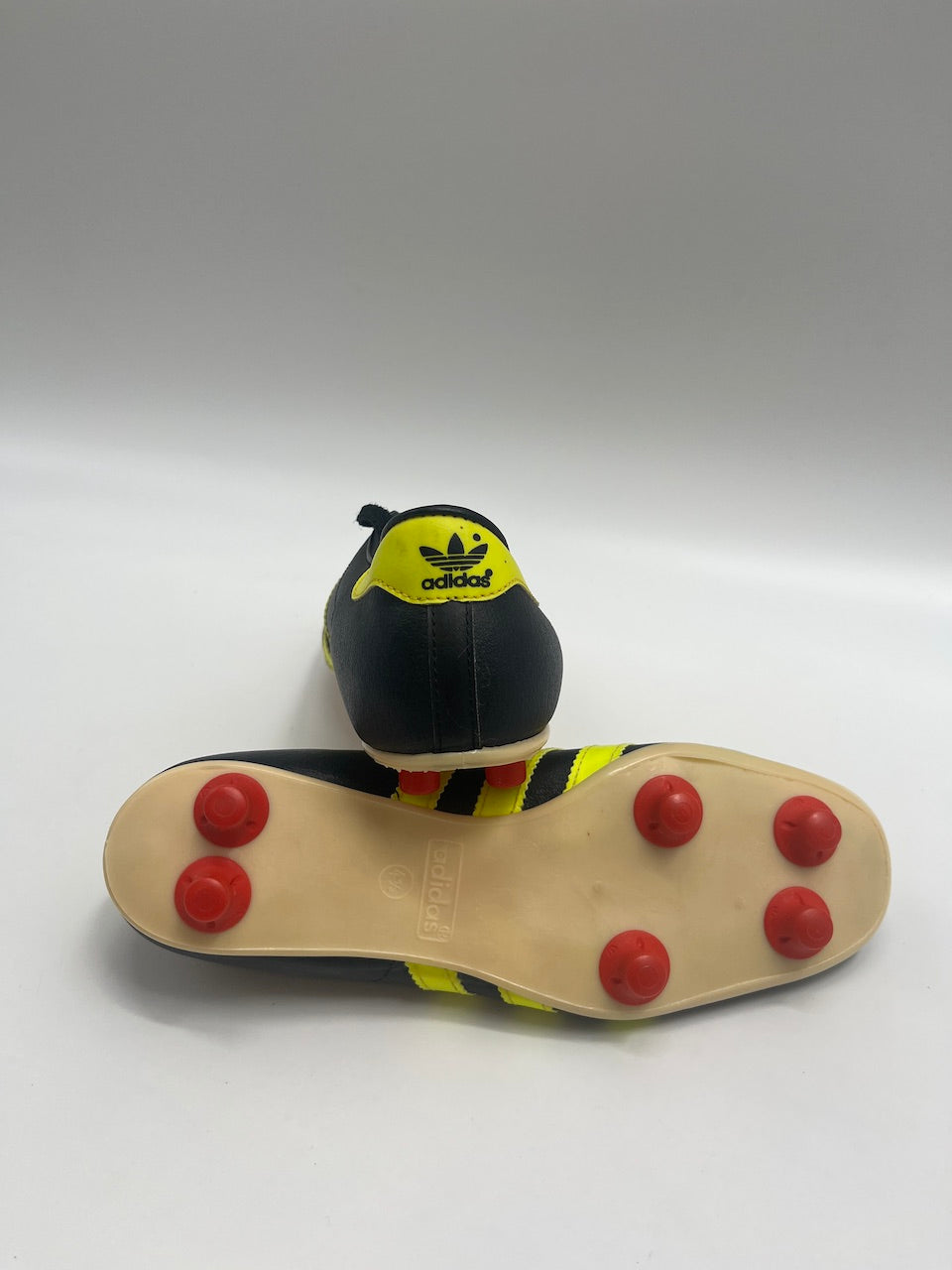 Football shoe Franz Beckenbauer signed football autograph shoe 4 1/2