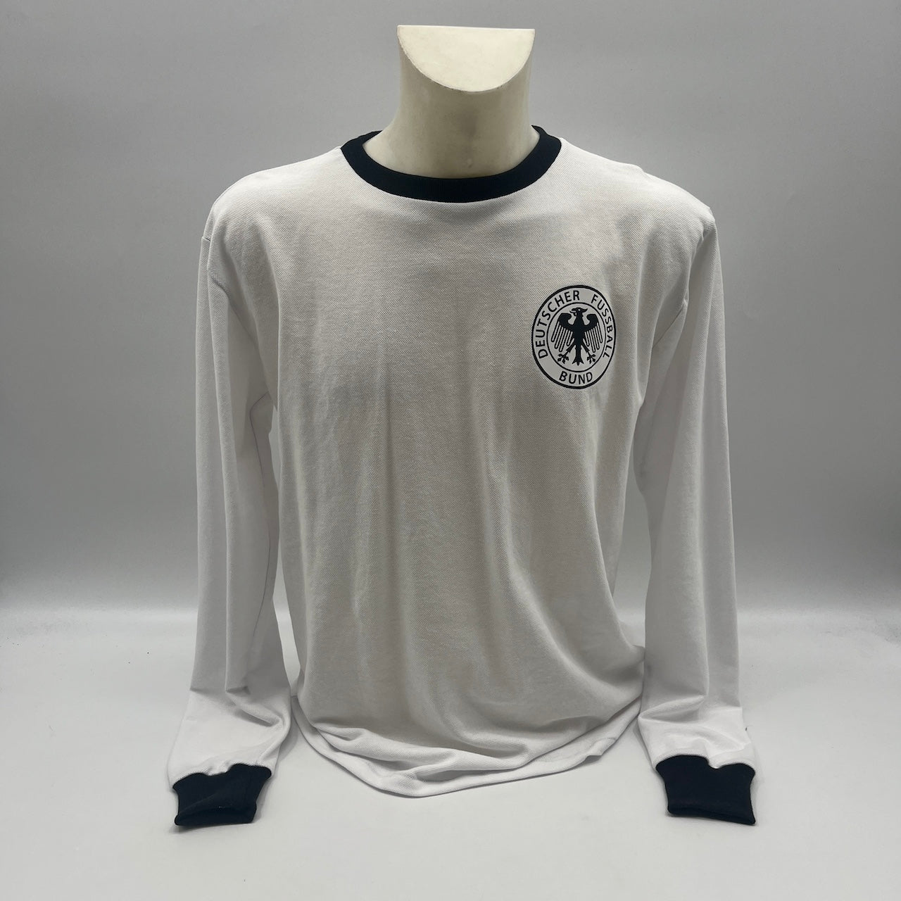 DFB Repro Trikot Wolfgang Overath signiert COA Deutschland Autogramm XL