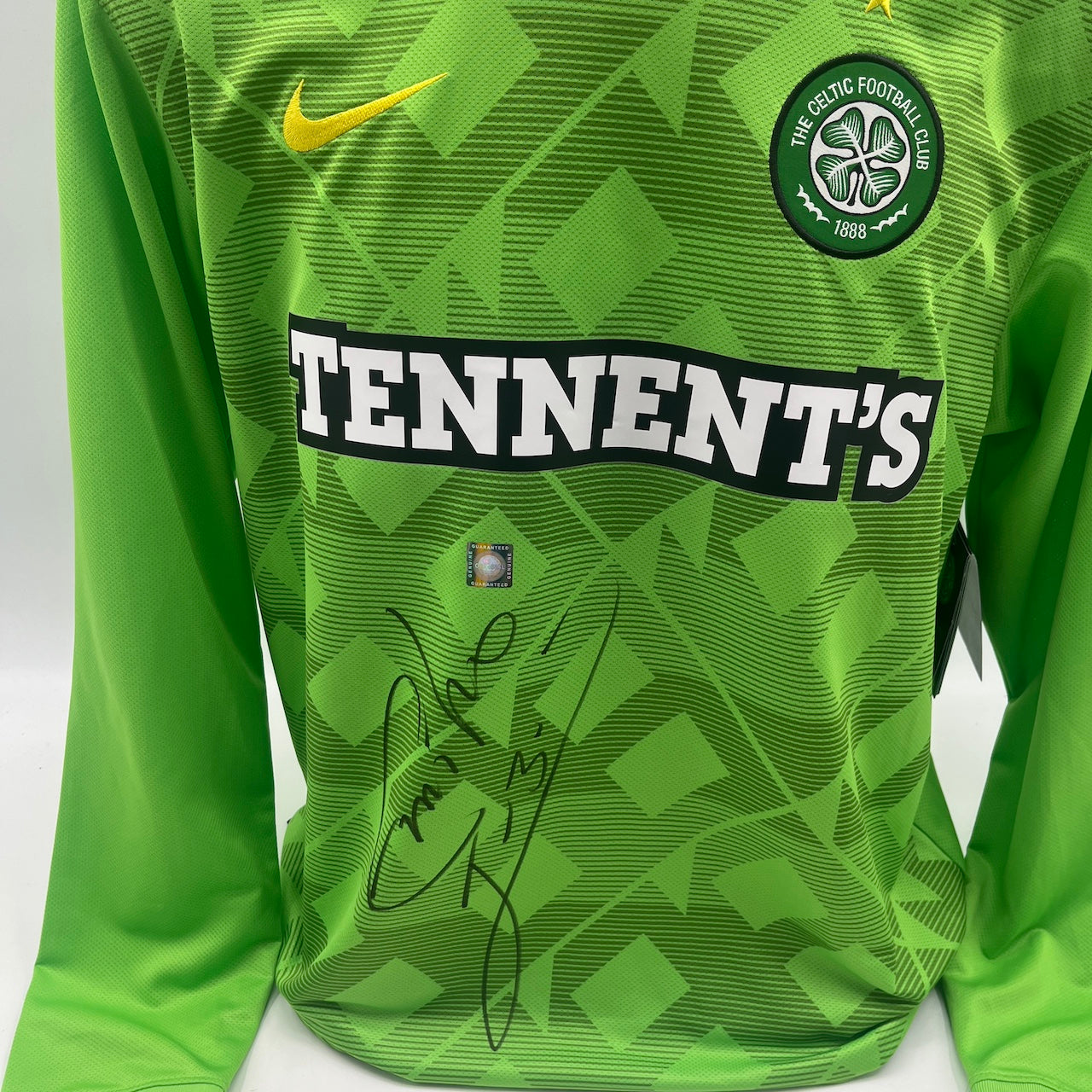 Celtic Glasgow Trikot Emilio Izaguirre signiert COA Nike L