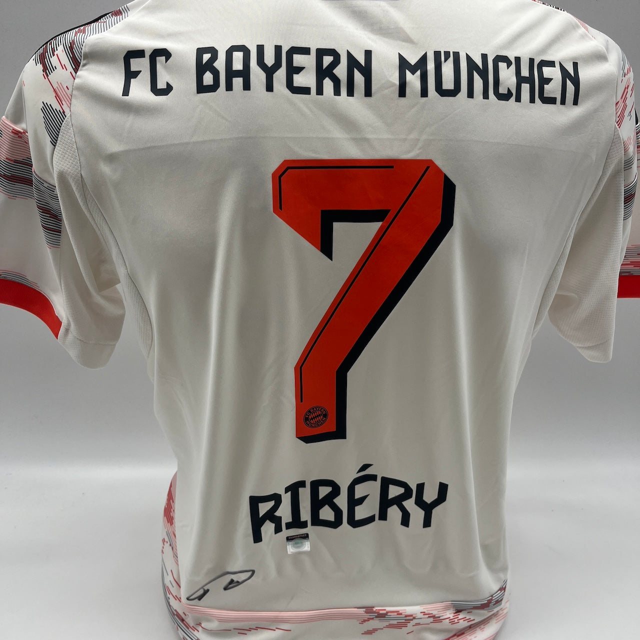 Bayern München Trikot Franck Ribery signiert Autogramm Adidas COA M