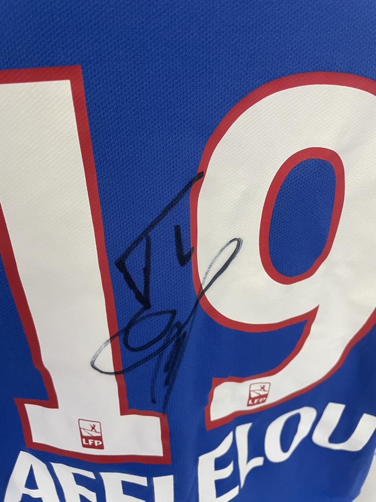 AS Monaco Trikot Lacina Traore signiert Frankreich Nike Autogramm Fußball L