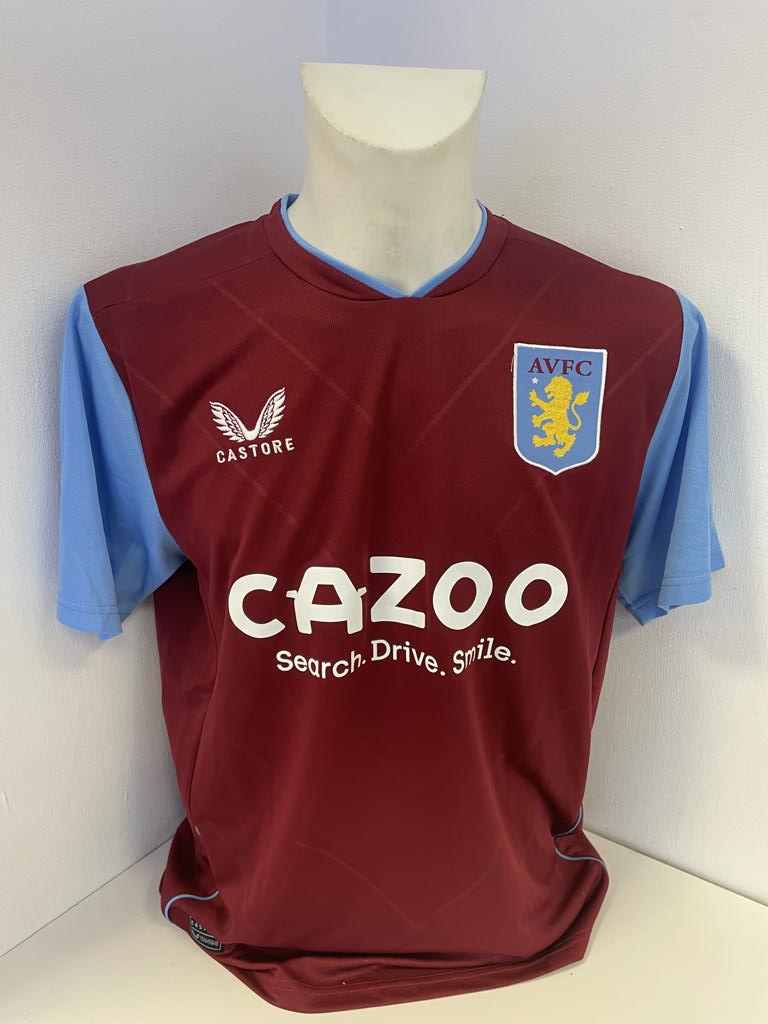 Aston Villa Trikot Marvelous Nakamba signiert Castore England Premier League L