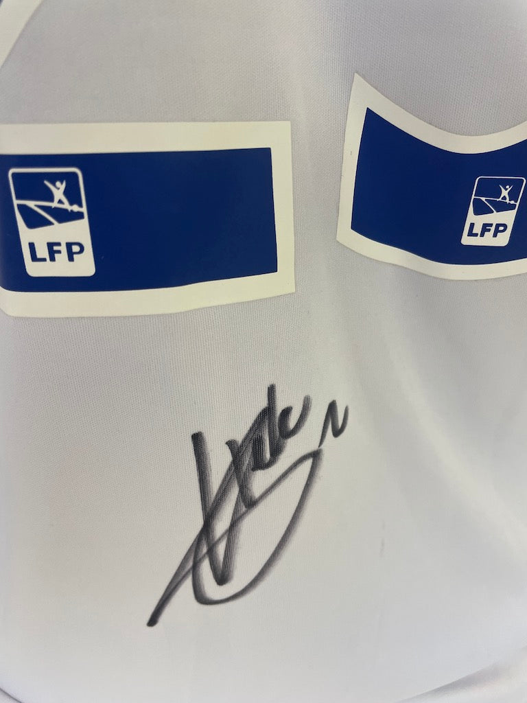 Olympique Lyon Trikot Tete signiert Autogramm Fußball Frankreich Adidas Neu M