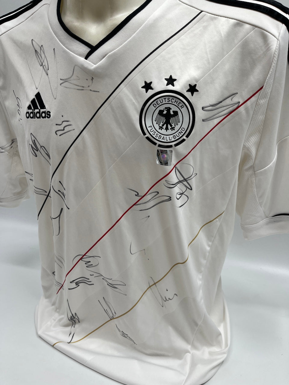 Deutschland Trikot EM 2012 Teamsigniert DFB Autogramm COA Adidas L