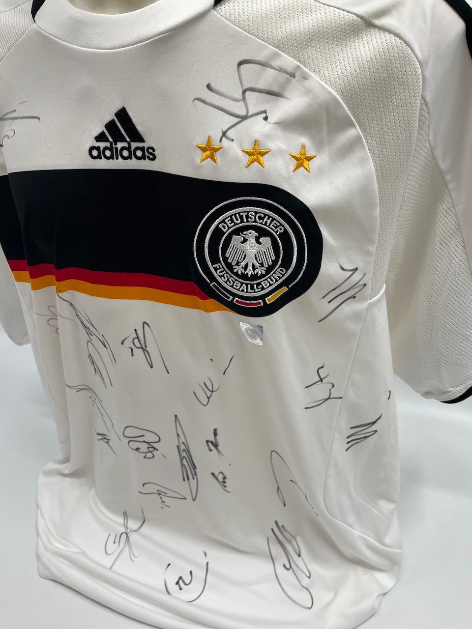 Deutschland Trikot EM 2008 Teamsigniert Autogramm Adidas DFB XL