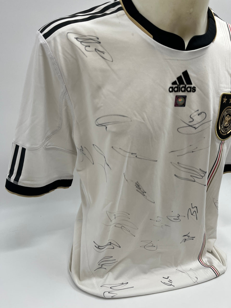 Deutschland Trikot WM 2010 Teamsigniert DFB Fußball Autogramm Adidas Neu XL