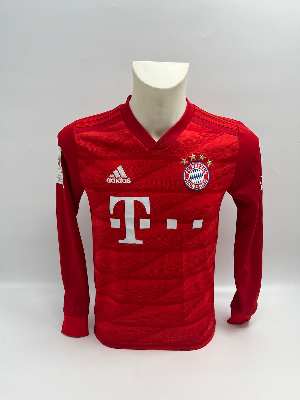 Bayern München Trikot Lucas Hernandez signiert Autogramm Adidas FCB 164