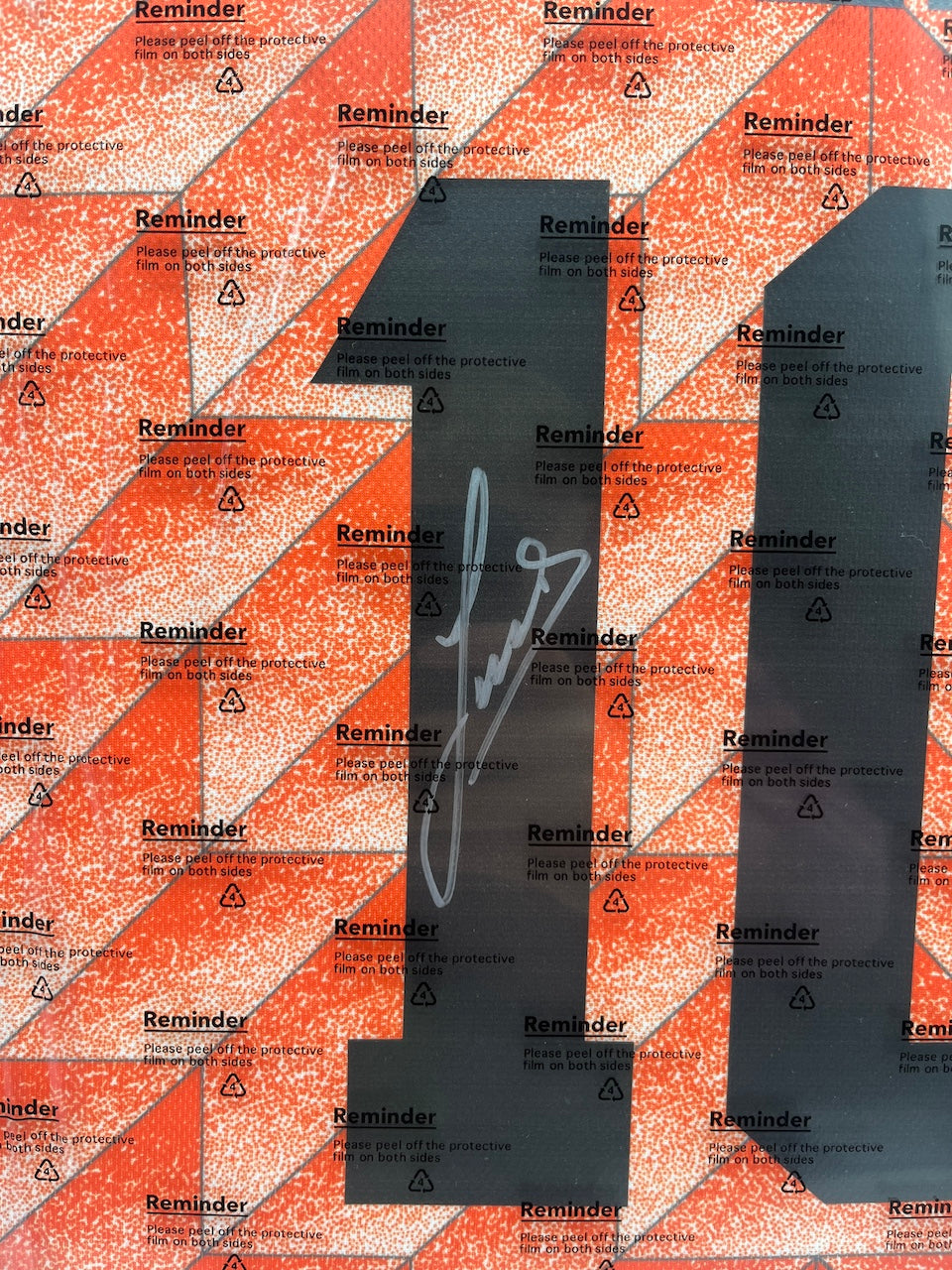 Niederlande Trikot Ruud Gullit signiert im Rahmen COA neu