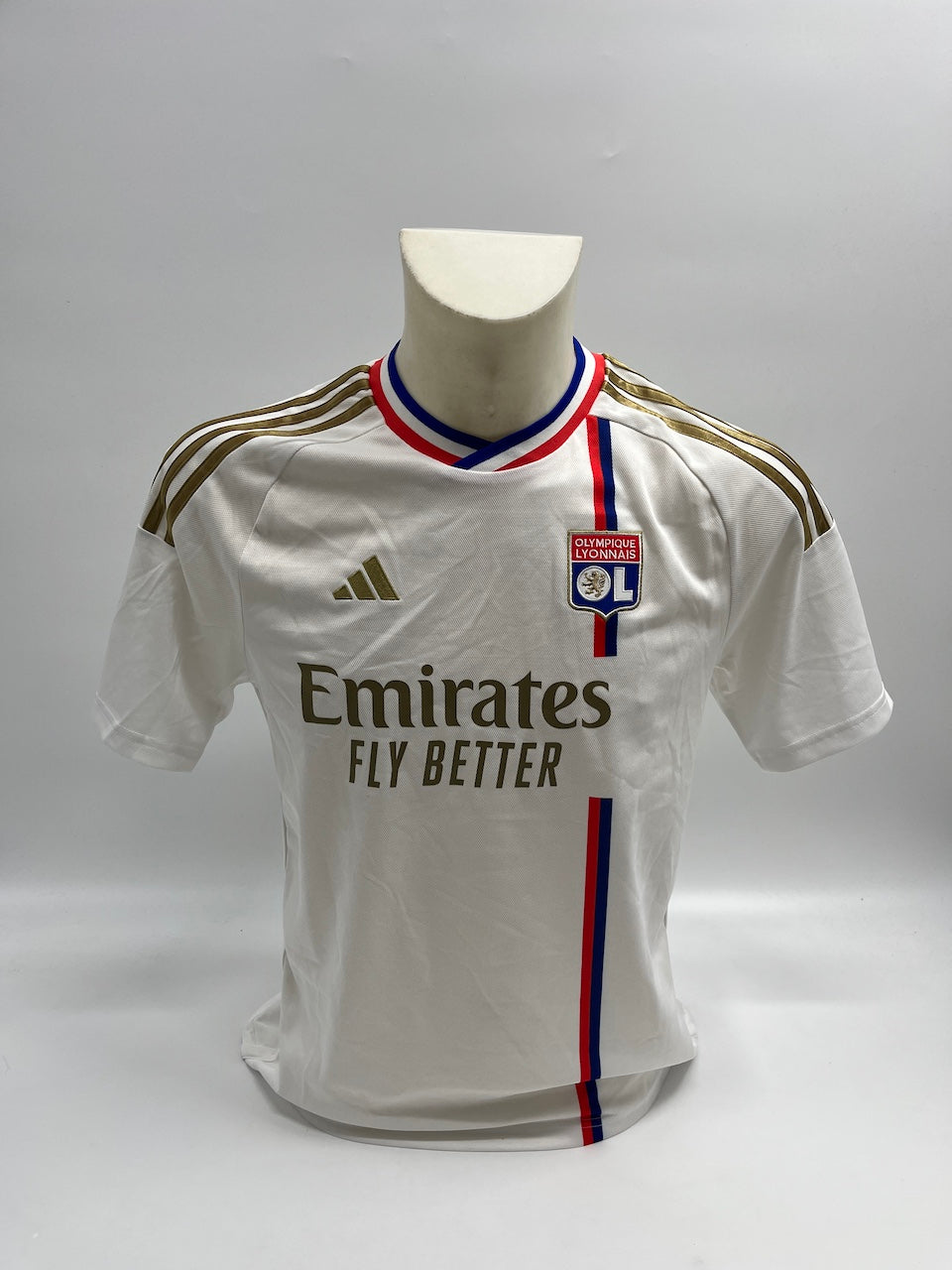 Olympique Lyon Trikot Nemanja Matic signiert Autogramm Fußball Adidas 176