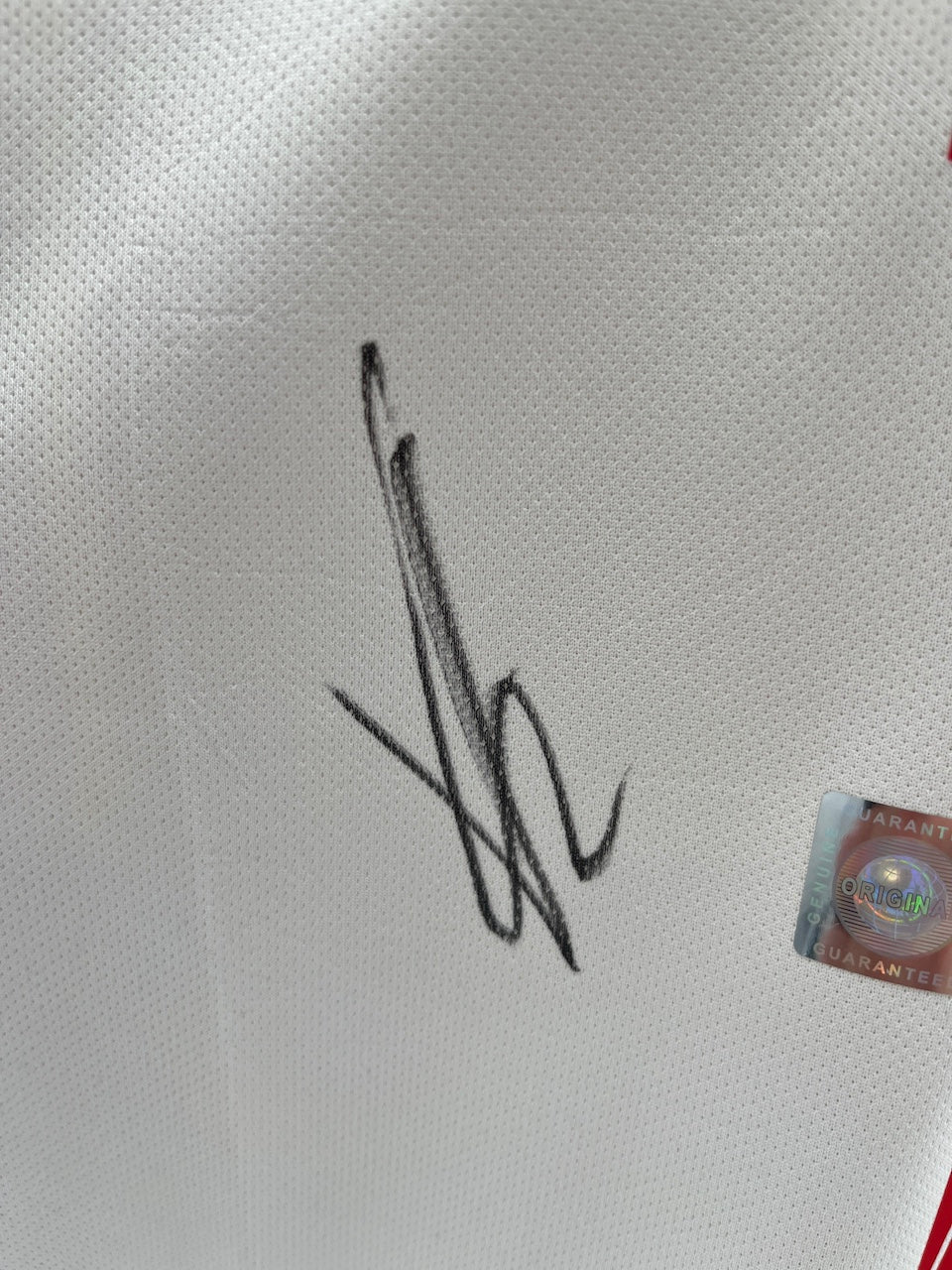 RB Leipzig jersey Xavi Simons signed COA autograph football nike new XL