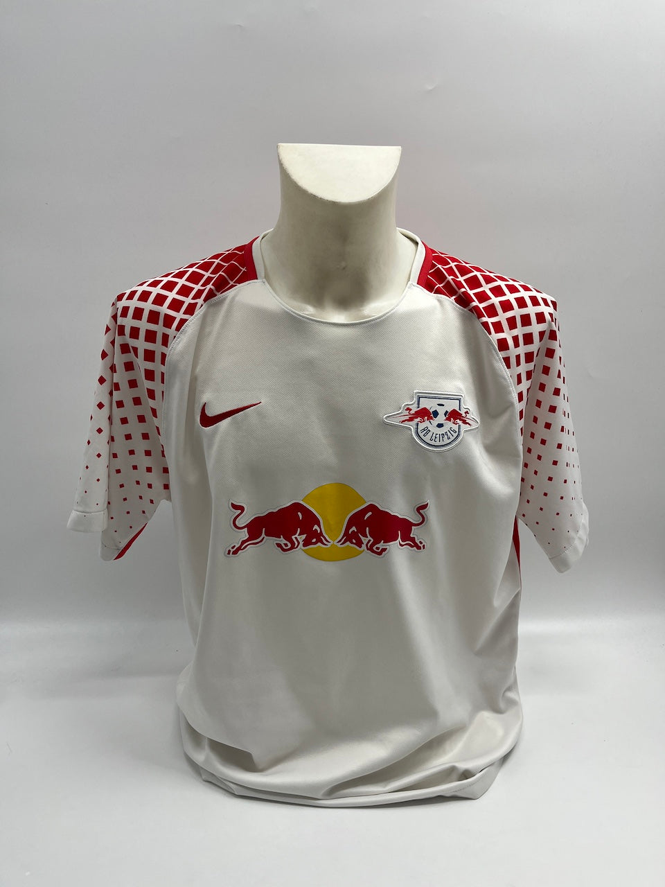 RB Leipzig jersey Xavi Simons signed COA autograph football nike new XL