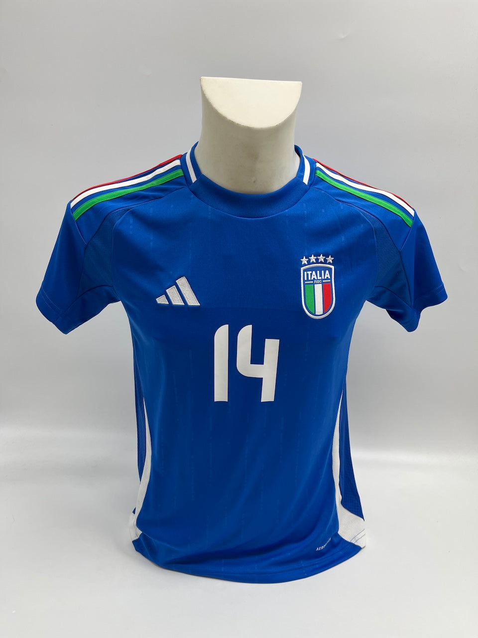 Italien Trikot Federico Chiesa signiert Autogramm Adidas neu S