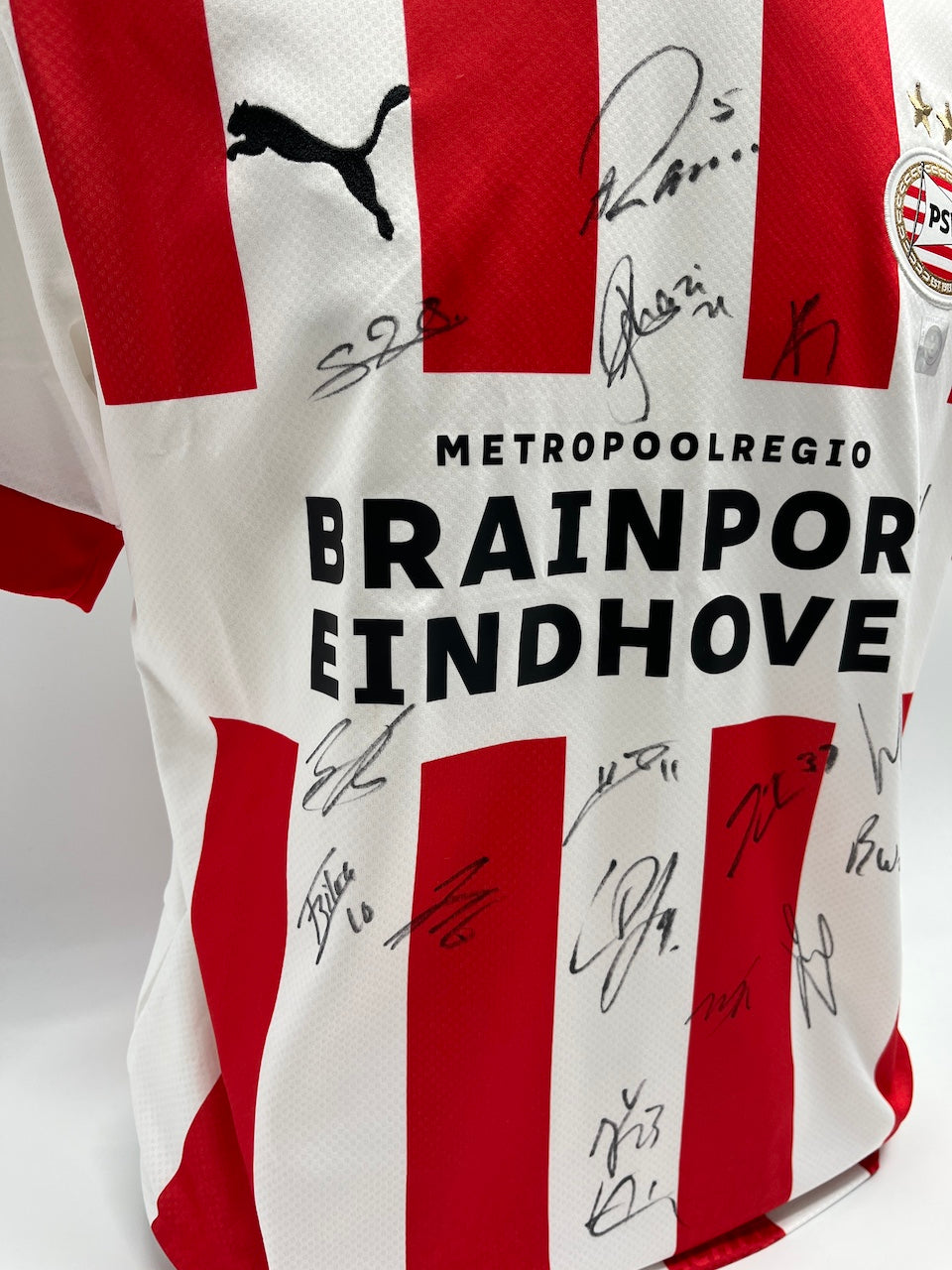PSV Eindhoven Trikot team signed season 2022/2023 autograph Netherlands M