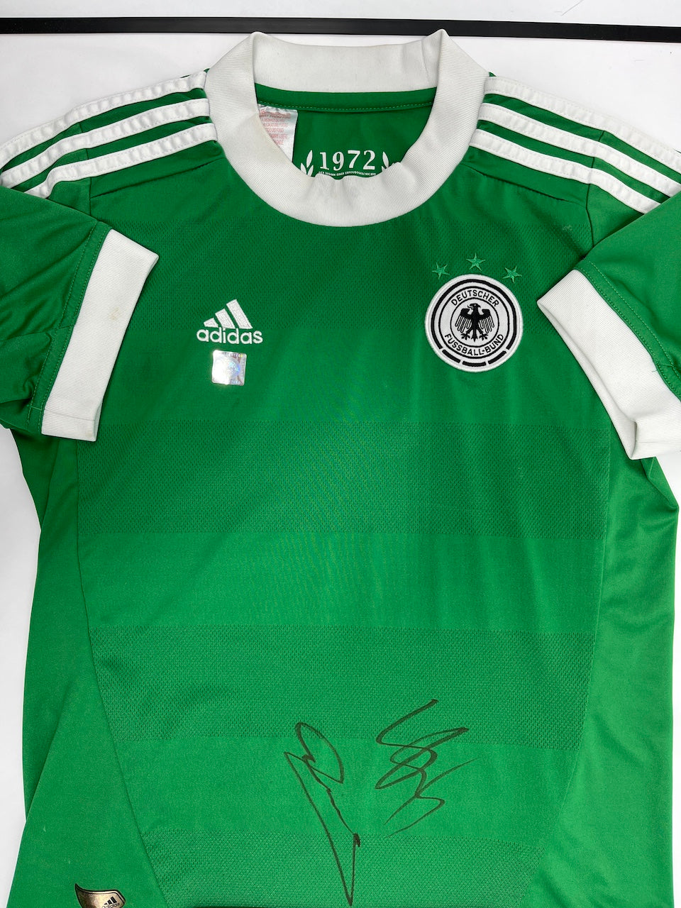 DFB Trikot Leroy Sane and Serge Gnabry signed in the framework of COA Adidas 152
