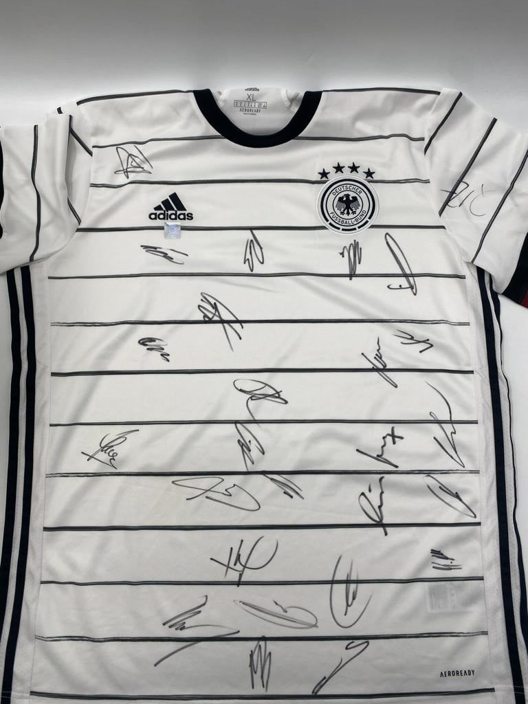 Germany Jersey Euro 2020 Team Signed DFB Adidas XL