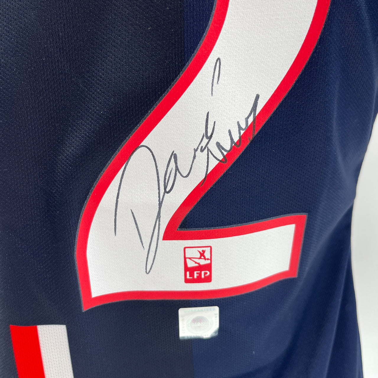 PSG Trikot David Luiz signiert Paris League 1 COA Nike Fußball M