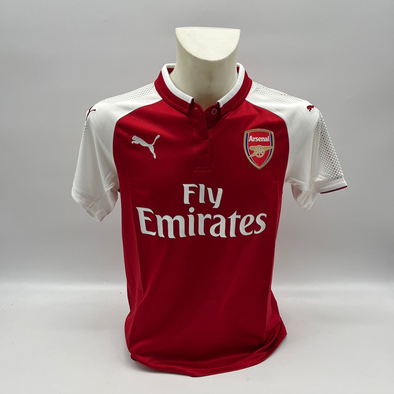 Arsenal London Trikot Mikel Arteta signiert Autogramm Puma 40