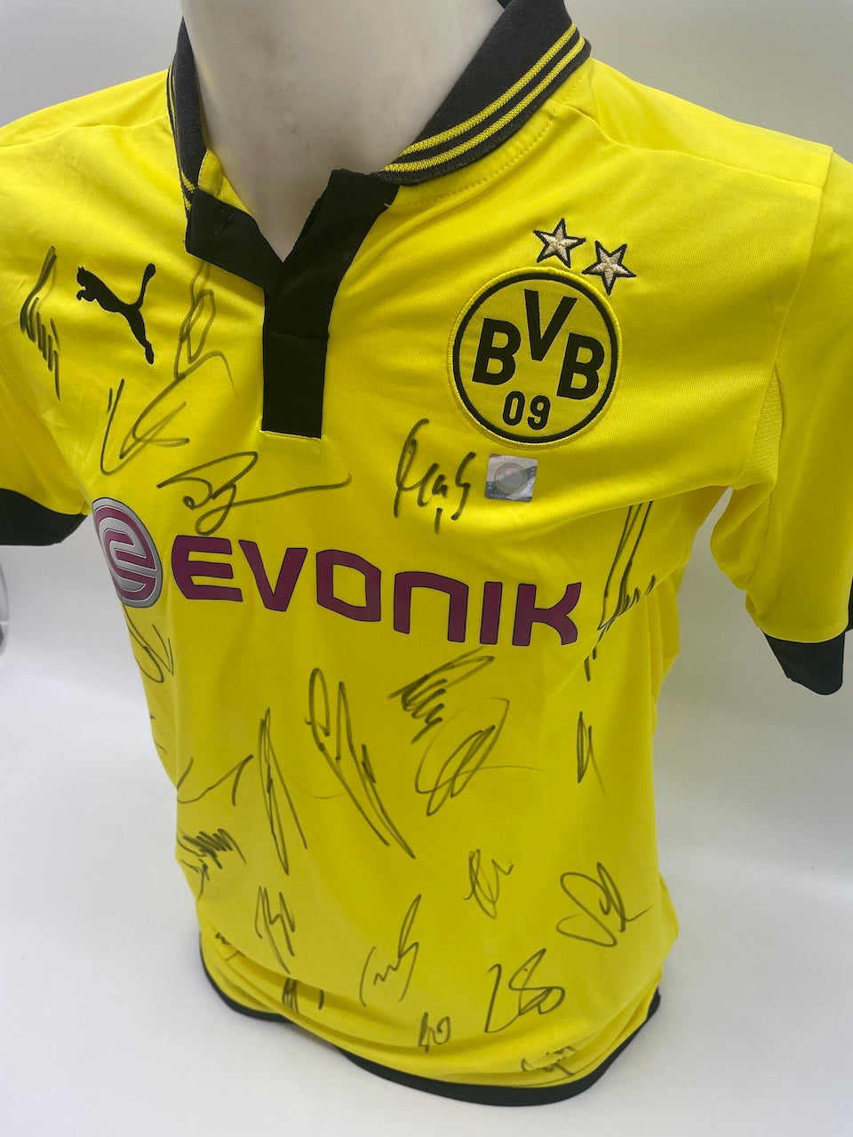 BVB Trikot 2012/2013 Teamsigniert Borussia Dortmund COA Neu Puma Bundesliga S