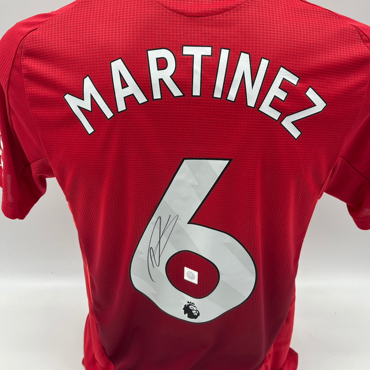 Manchester United Trikot Lisandro Martinez signiert Autogramm Adidas COA M