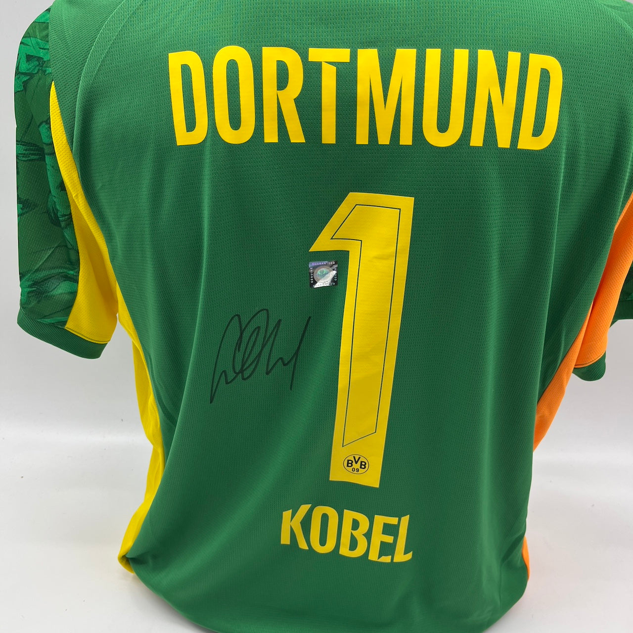 Borussia Dortmund Trikot Gregor Kobel signiert BVB Puma L