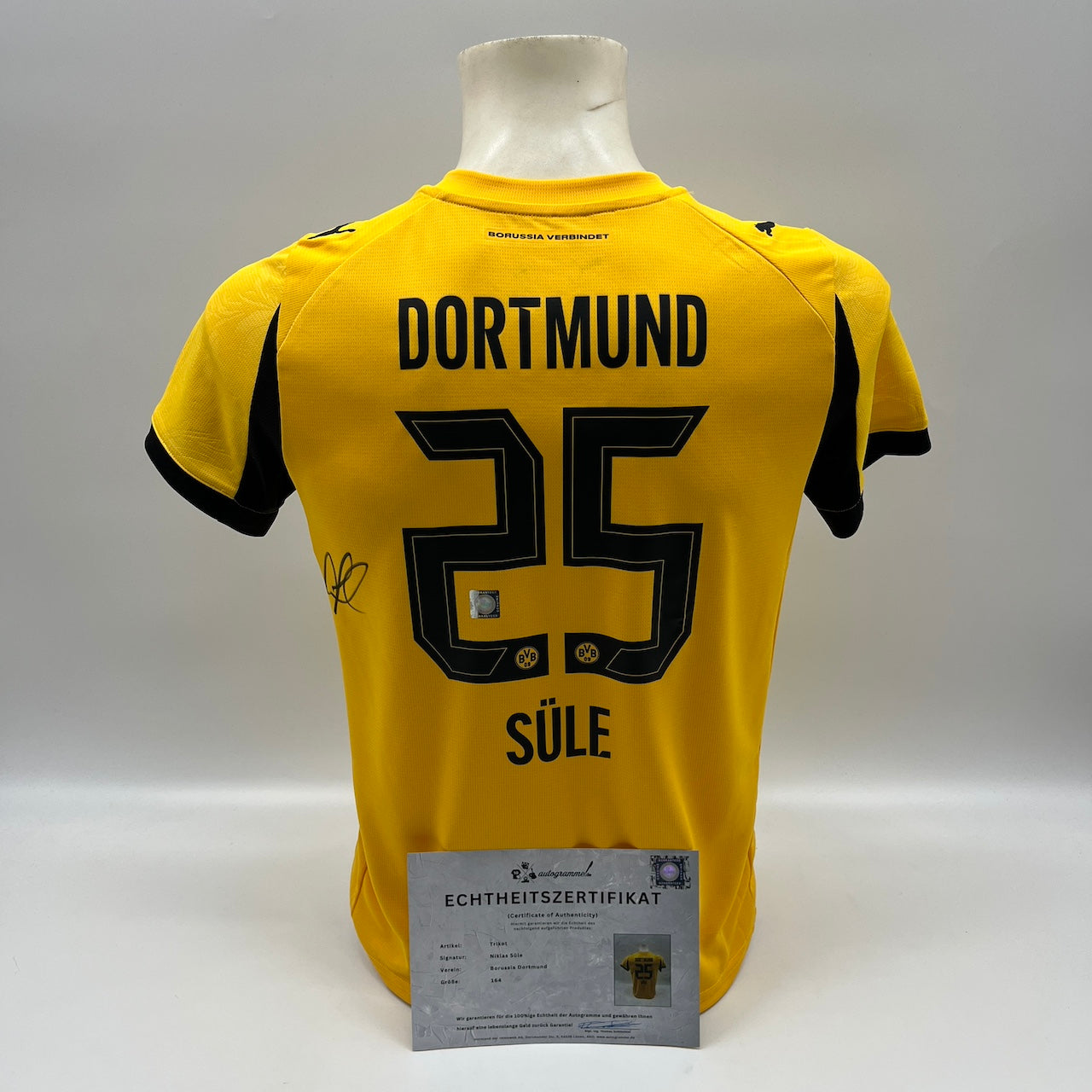 Borussia Dortmund Trikot Niklas Süle signiert BVB Autogramm Puma neu 164