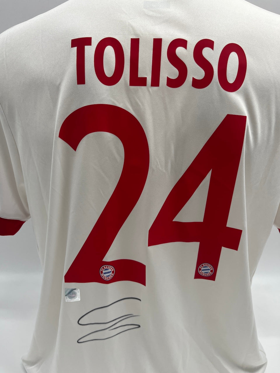 Bayern München Trikot Corentin Tolisso signiert Adidas COA Unterschrift L