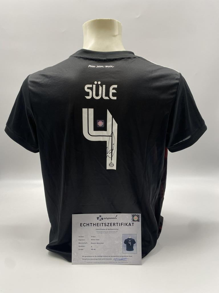 Bayern München Trikot Niklas Süle signiert Autogramm Adidas 46-48 (Kindergröße XL)