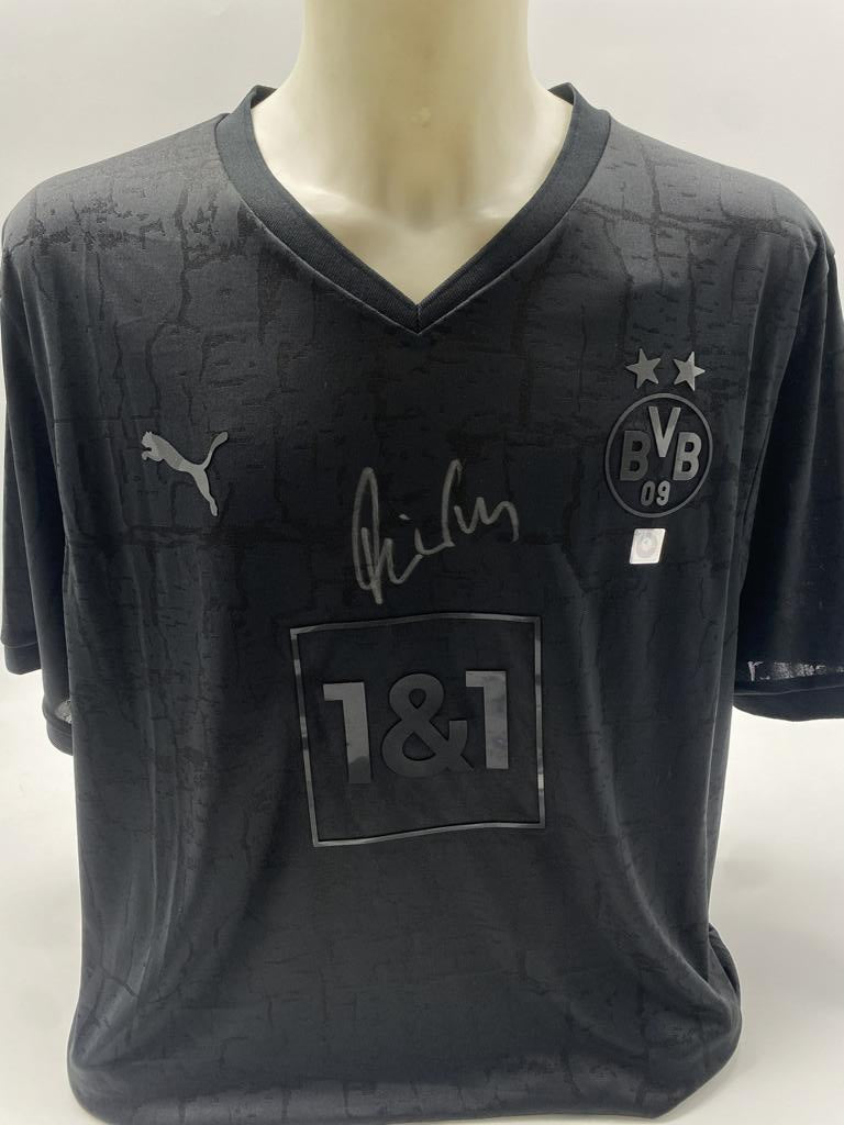 Borussia Dortmund special edition jersey signed by Maximilian Beier, autographed by Puma BVB XXL