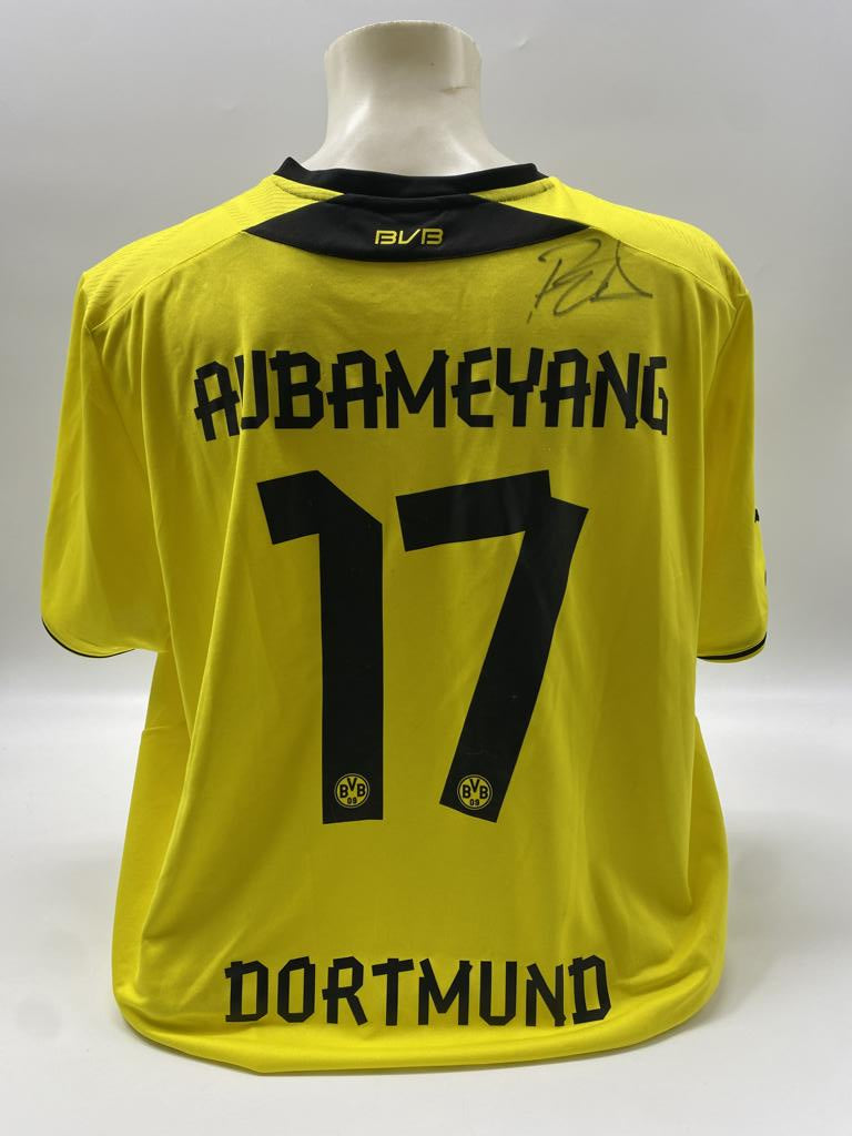 BVB Trikot 2013/2014 Teamsigniert Borussia Dortmund COA Puma 3XL