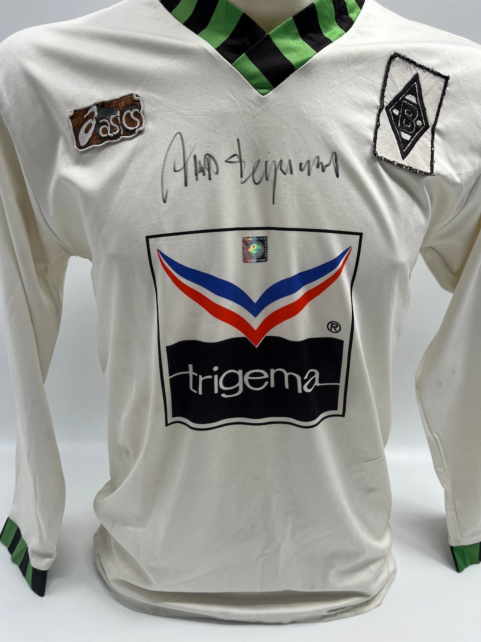 Borussia Mönchengladbach Trikot 1992/1993 Jupp Heynckes signiert Autogramm S