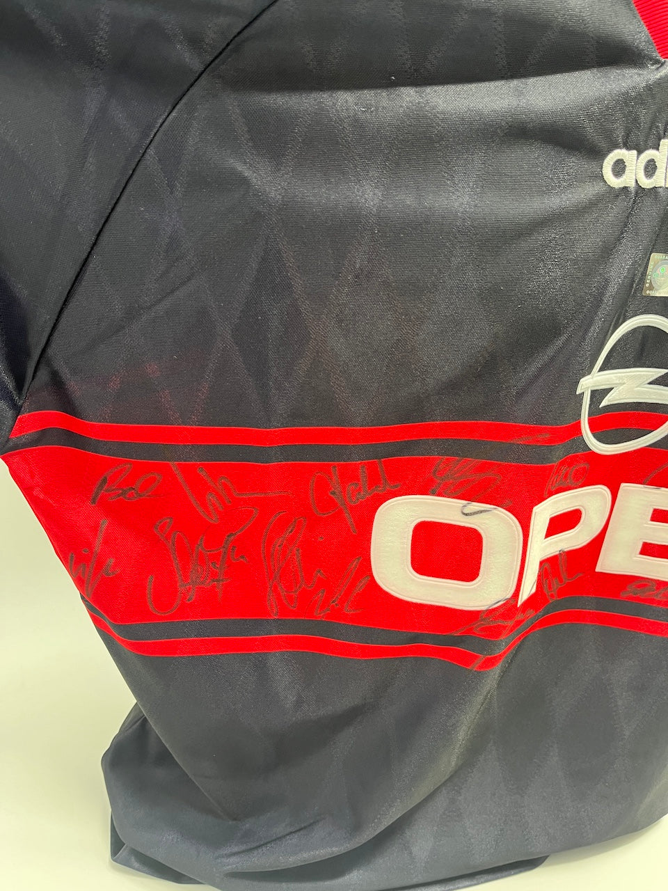Bayern München Trikot 1998/1999 Teamsigniert Bundesliga COA Adidas XL