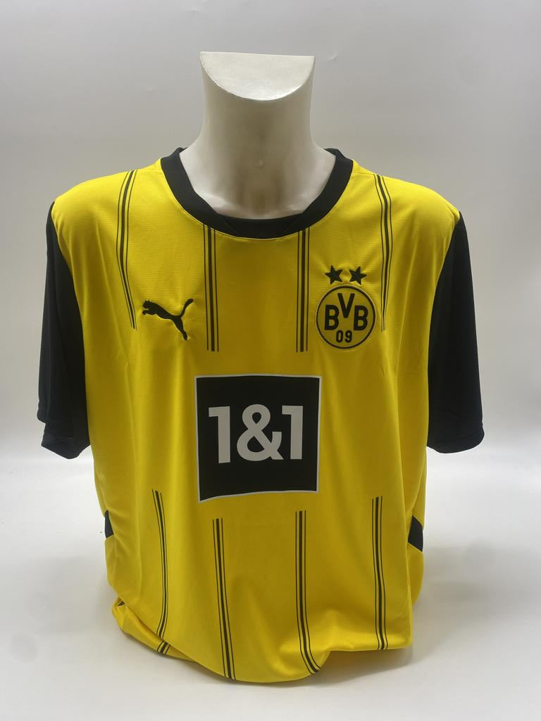 Borussia Dortmund jersey signed by Jobe Bellingham, new Puma XXL