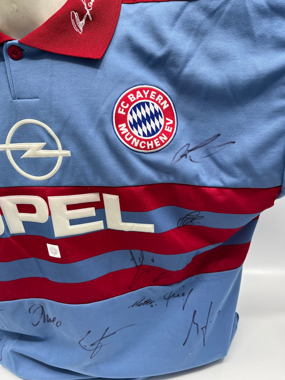 Bayern München Torwarttrikot 1998/1999 Teamsigniert Bundesliga COA Adidas XL