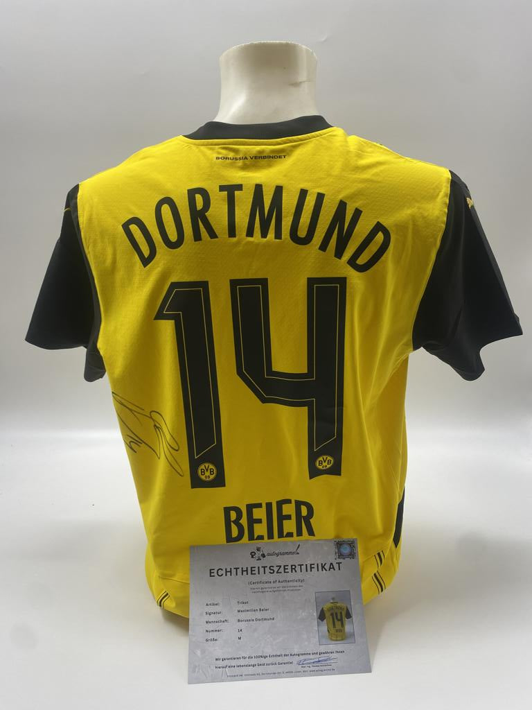 Borussia Dortmund Authentic Trikot Maximilian Beier signiert BVB neu Puma M