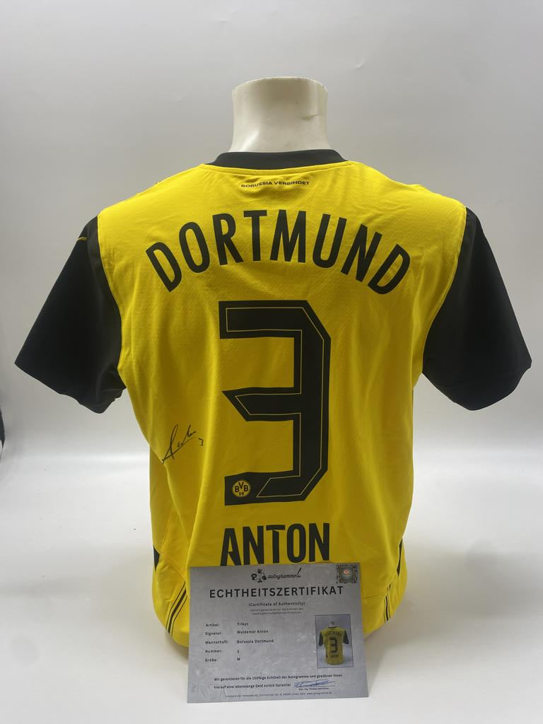 Borussia Dortmund Authentic Jersey Waldemar Anton signed BVB new Puma M