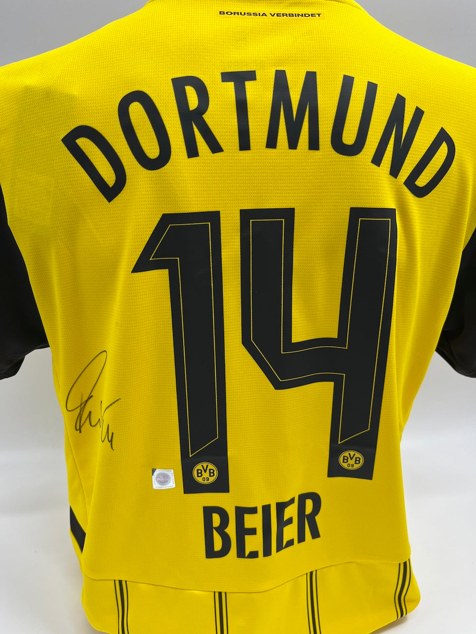 Borussia Dortmund Trikot Maximilian Beier signiert BVB Autogramm Puma L