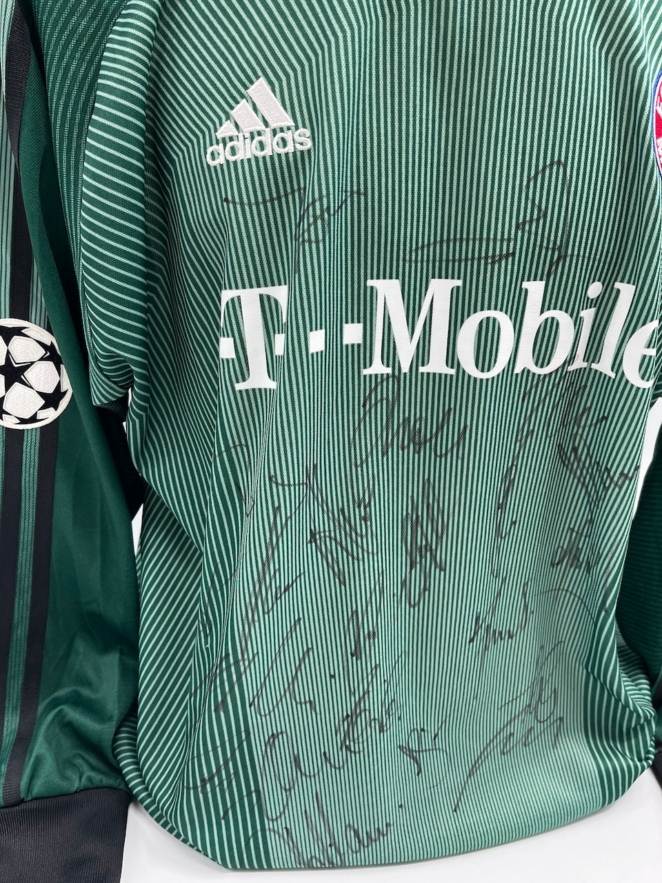 Bayern München Torwarttrikot 2003/2004 Teamsigniert Bundesliga COA Adidas XL