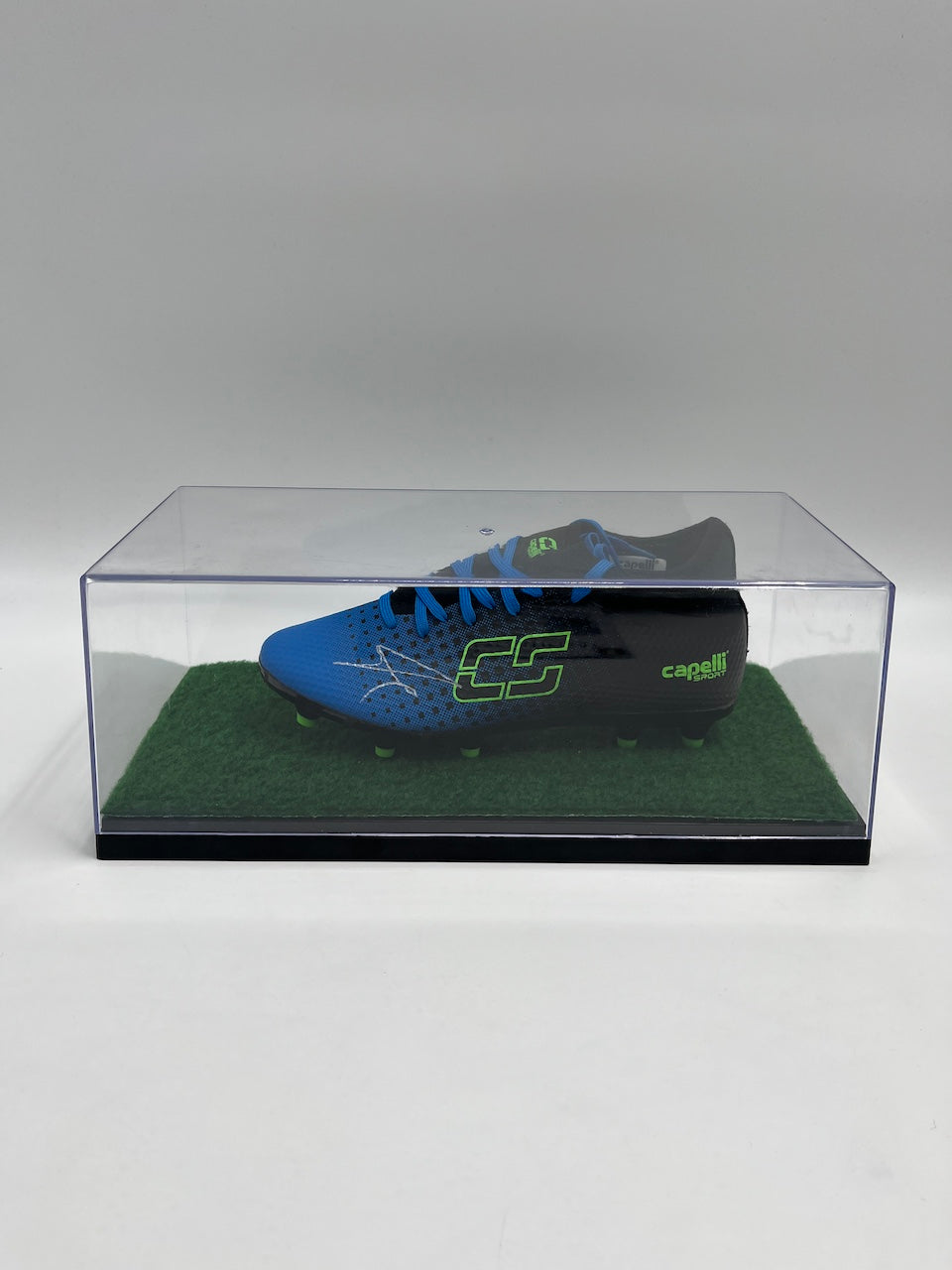 Fußballschuh Anthony Modeste signiert Fußball Bundesliga Capelli