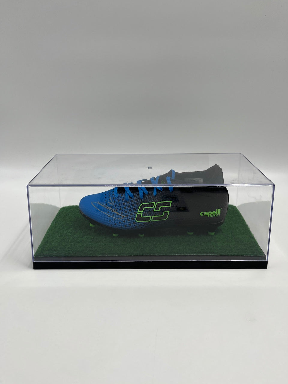 Fußballschuh Nico Schlotterbeck signiert Fußball Bundesliga Capelli