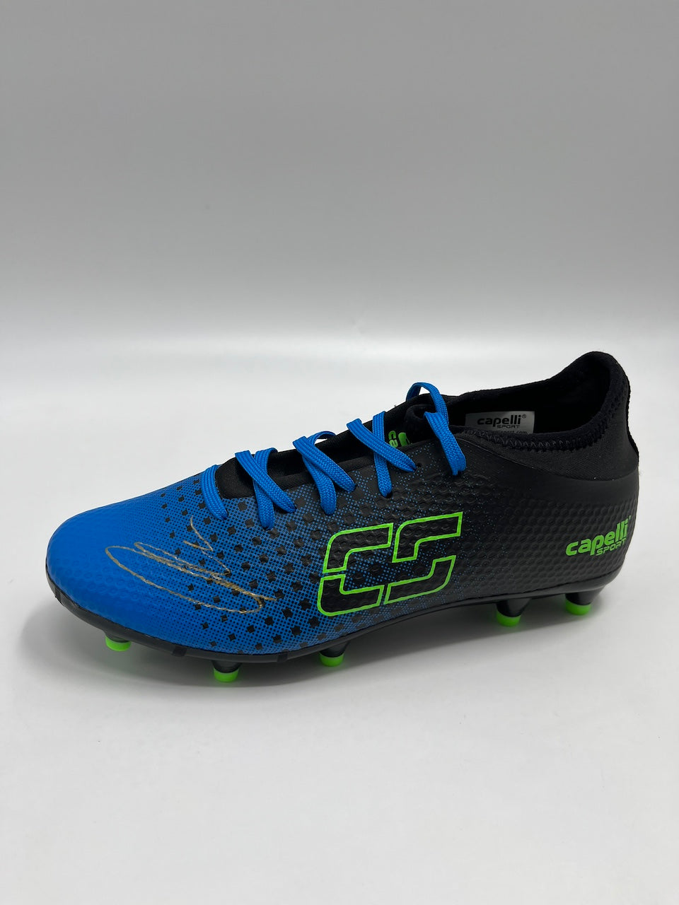 Fußballschuh Nico Schlotterbeck signiert Fußball Bundesliga Capelli