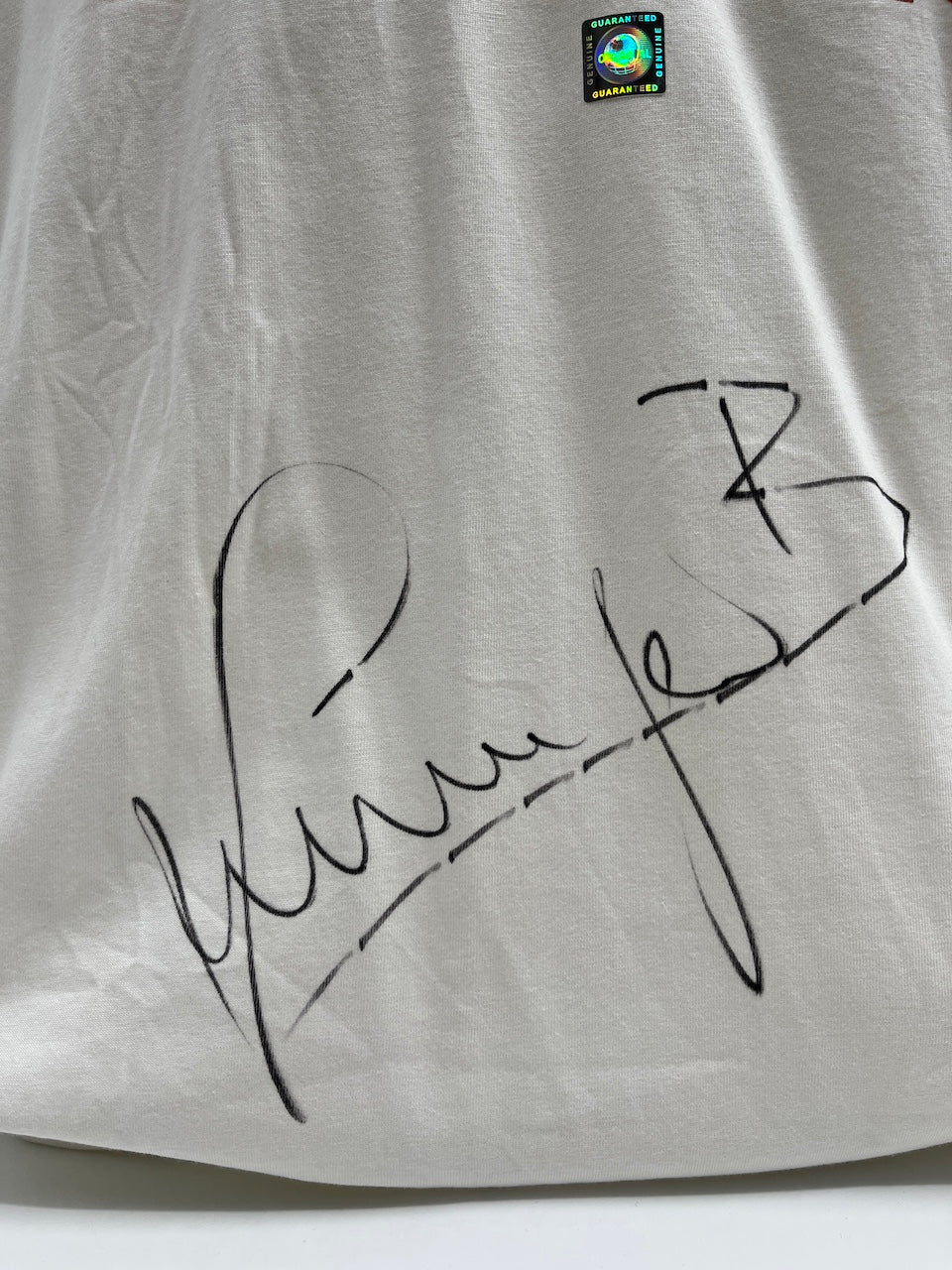 Bayern München T-Shirt Bastian Schweinsteiger signiert Autogramme Bundesliga XL
