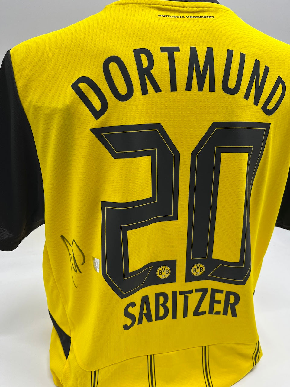 Borussia Dortmund Trikot signiert Marcel Sabitzer Autogramm BVB Puma XL