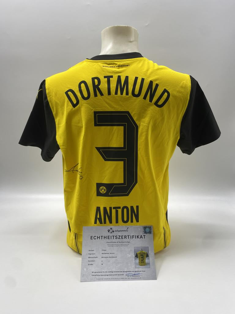 Borussia Dortmund Authentic Jersey Waldemar Anton signed BVB new Puma M