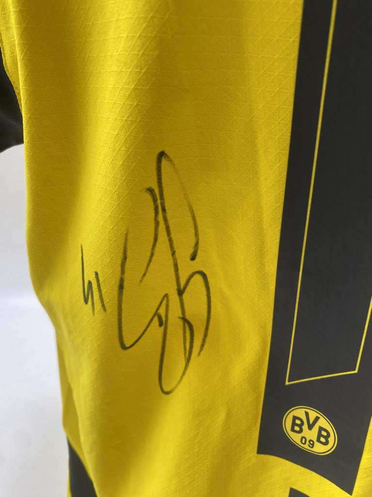 Camiseta auténtica del Borussia Dortmund firmada por Maximilian Beier, nueva camiseta BVB M Puma