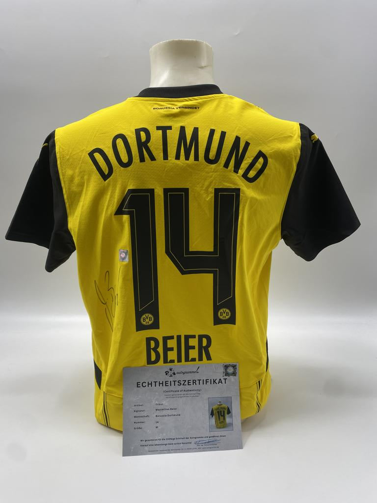 Borussia Dortmund Authentic Jersey Maximilian Beier signed BVB new Puma M