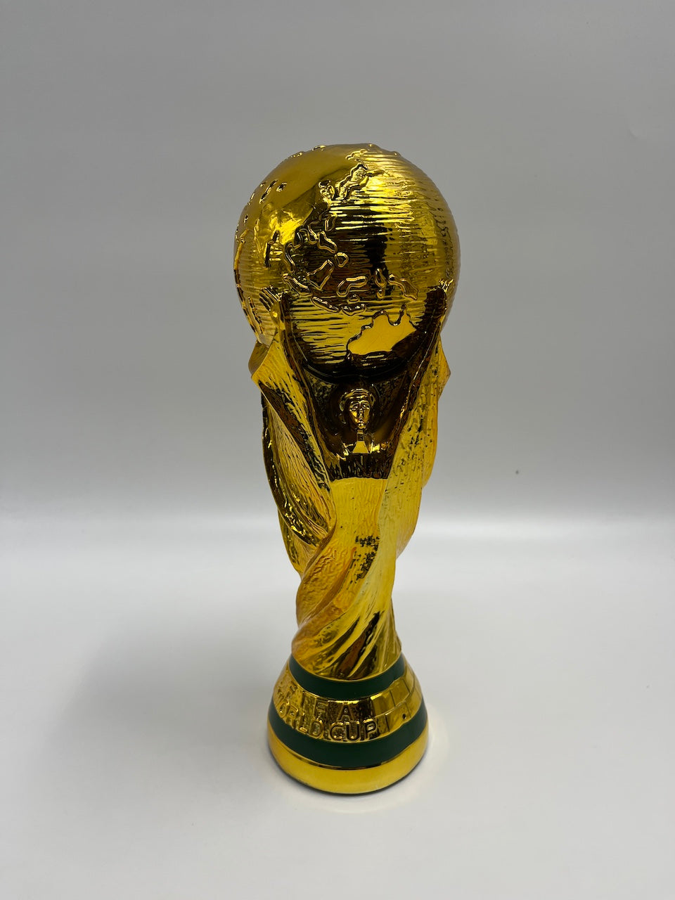 REPRO WM 2014 Pokal Franz Beckenbauer signiert Autogramm